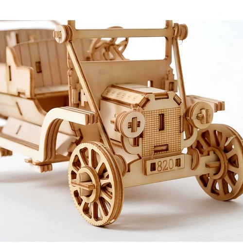 أحجية تركيبات خشبية ثلاثية الأبعاد