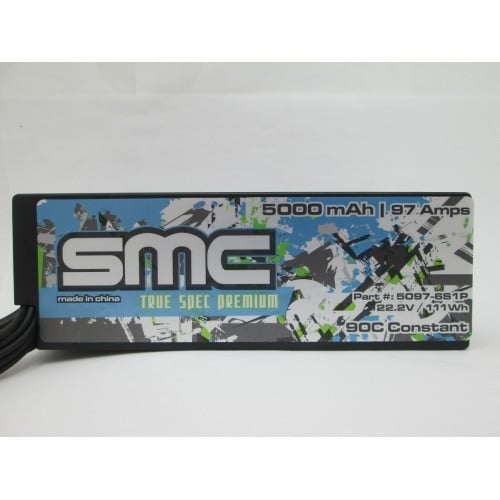 6S True Spec Premium V2 22.2V 5000mAh 97Amps/90C Hardcase