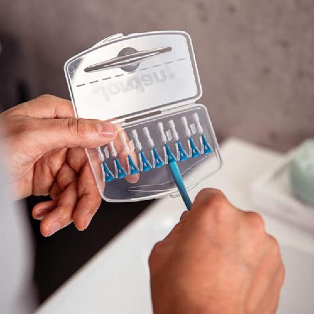 جوردن فرشاة تنظيف بين الاسنان مقاس وسط (0.6 مم) 10 قطع