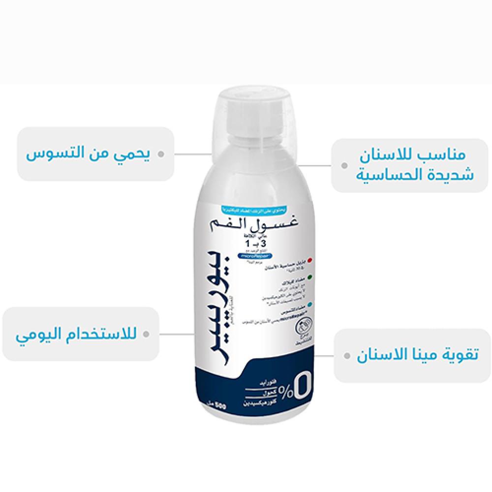 Biorepair mouthwash with microrepair 250ml