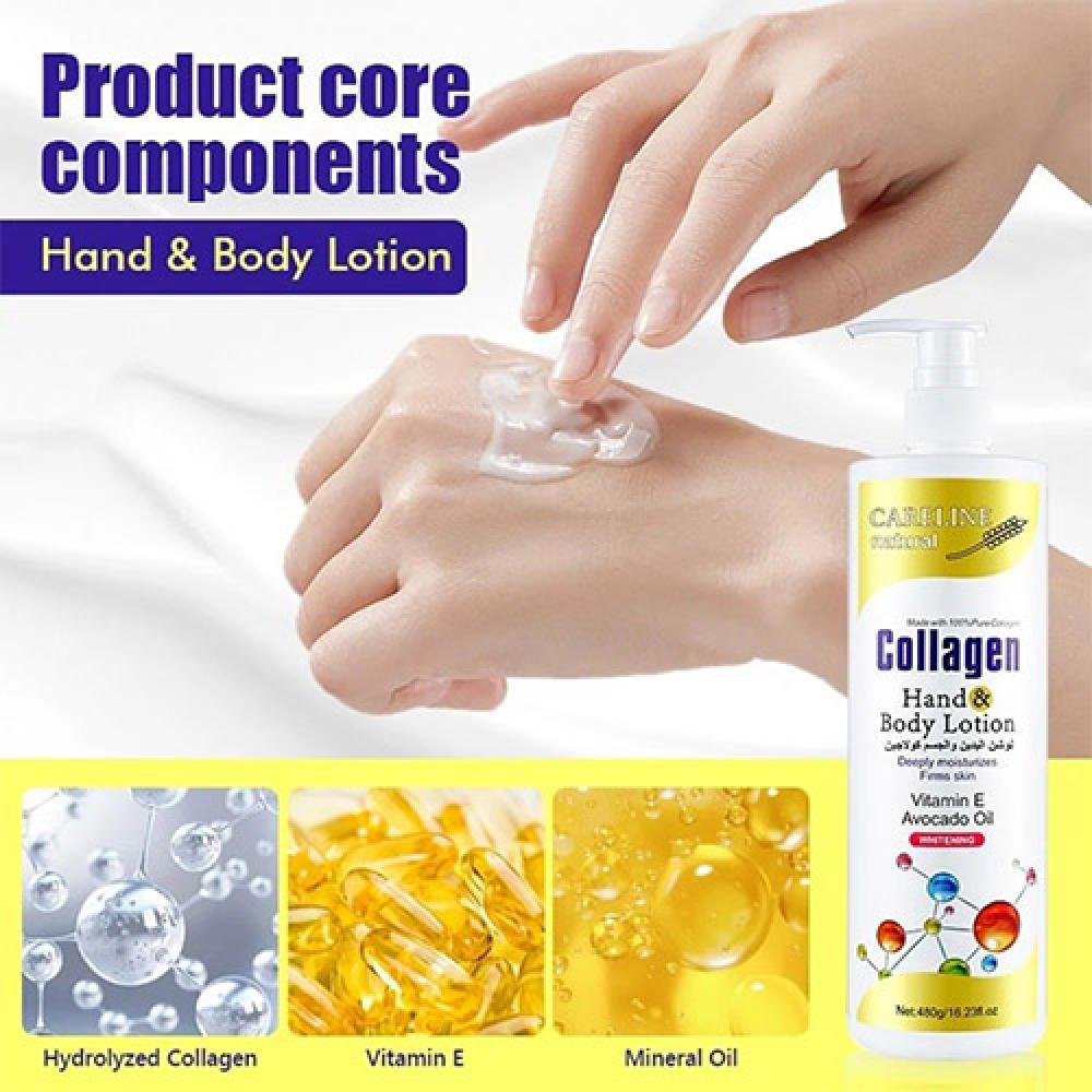 كيرلاين لوشن كولاجين لليدين والجسم 480مل