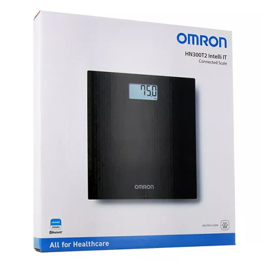 أومرون ميزان رقمي متوافق مع البلوتوث مع تطبيق للهواتف الذكية HN300T2
