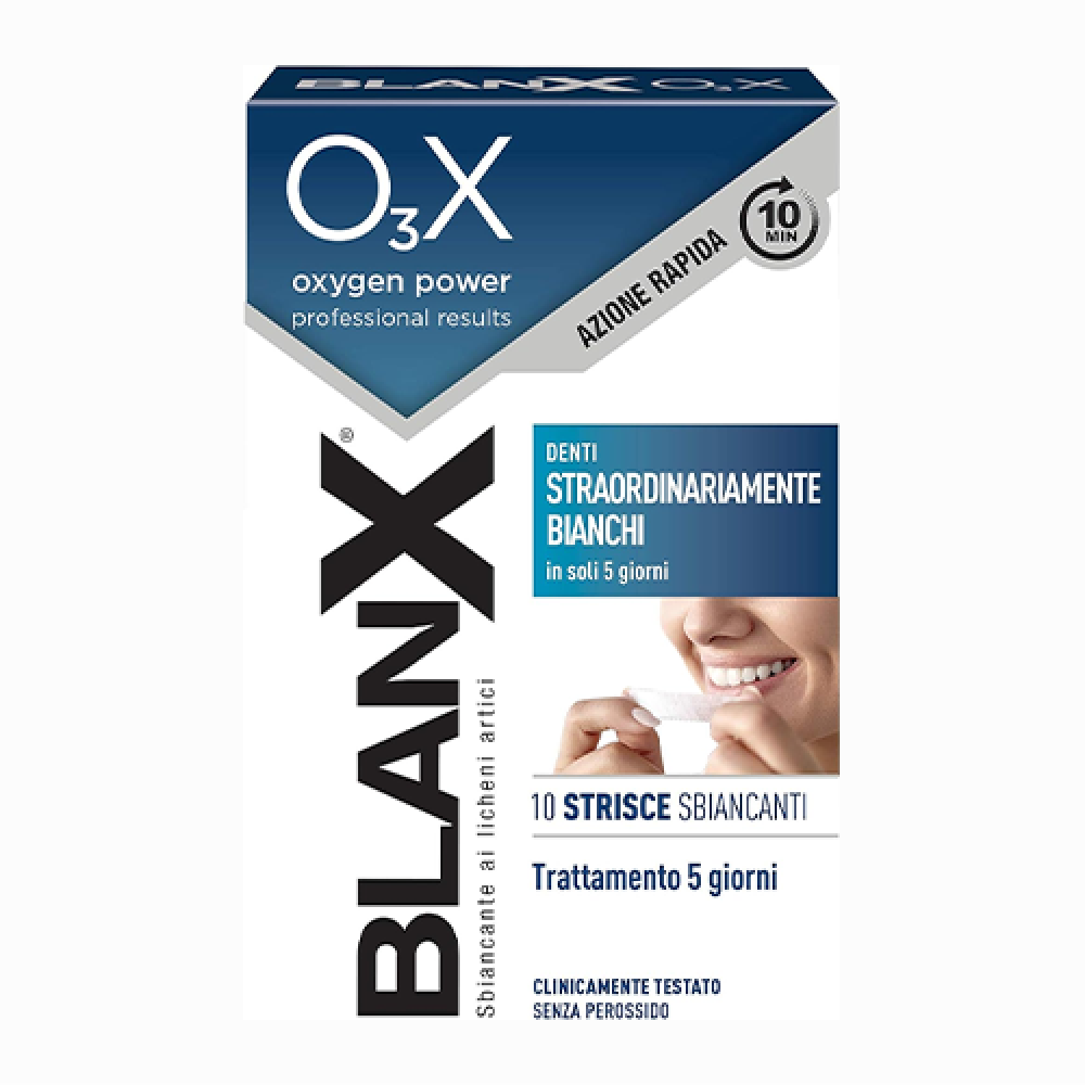 بلانكس شرائح تبييض الاسنان بالاكسجين النشط 10 شرائح