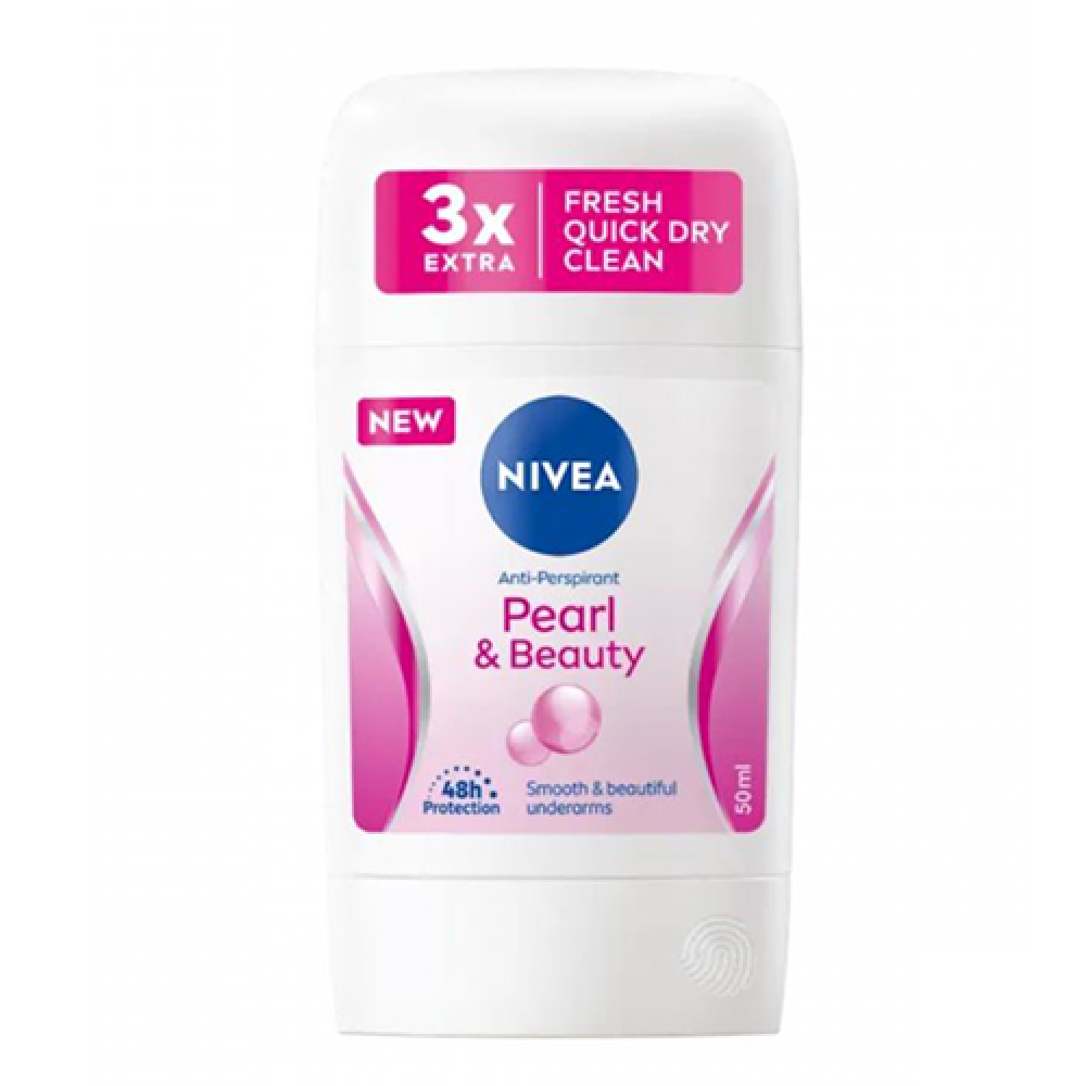 نيفيا ستيك مزيل عرق بيرل بيوتي نسائي 50مل