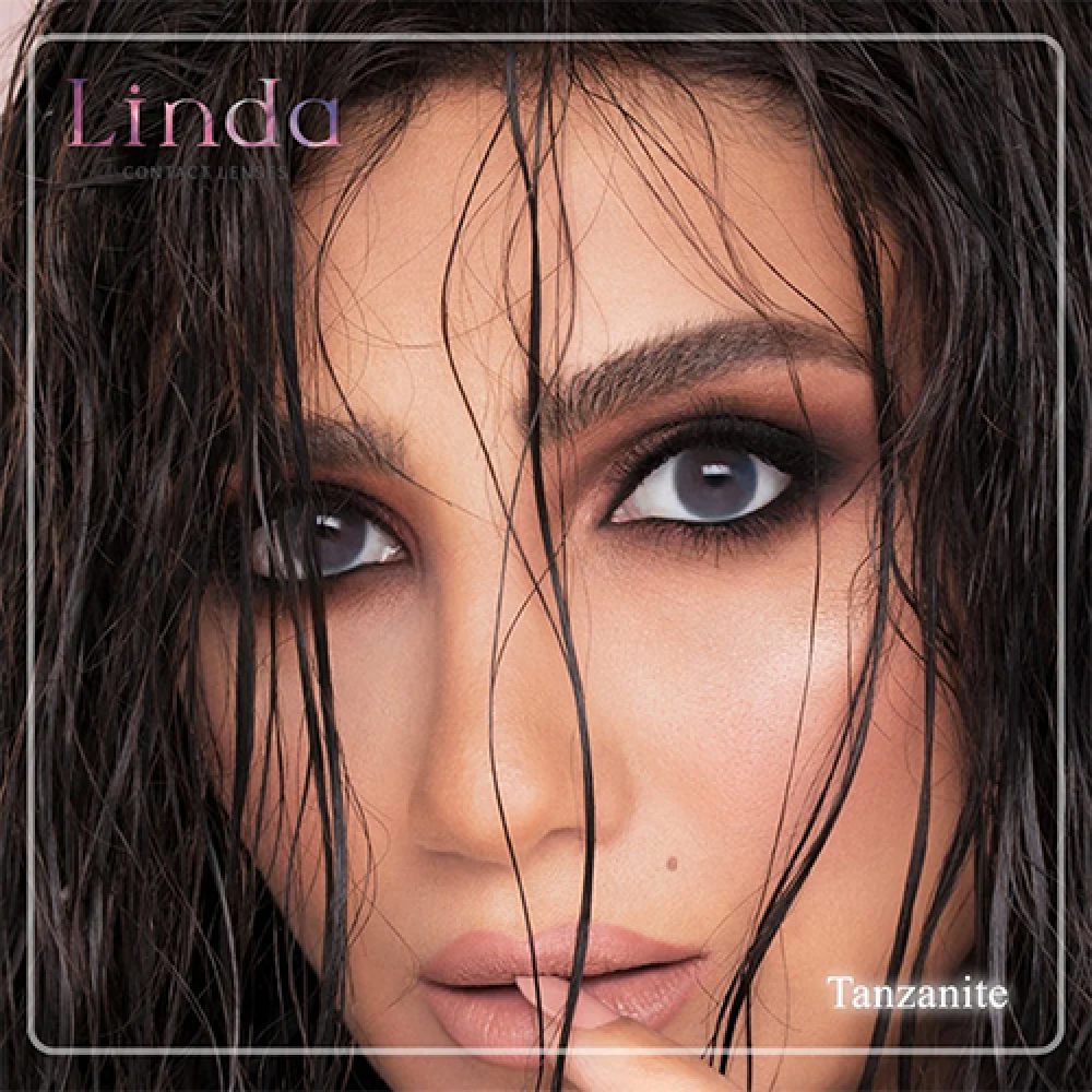 ليندا عدسات لاصقة ملونة - تنزانيت