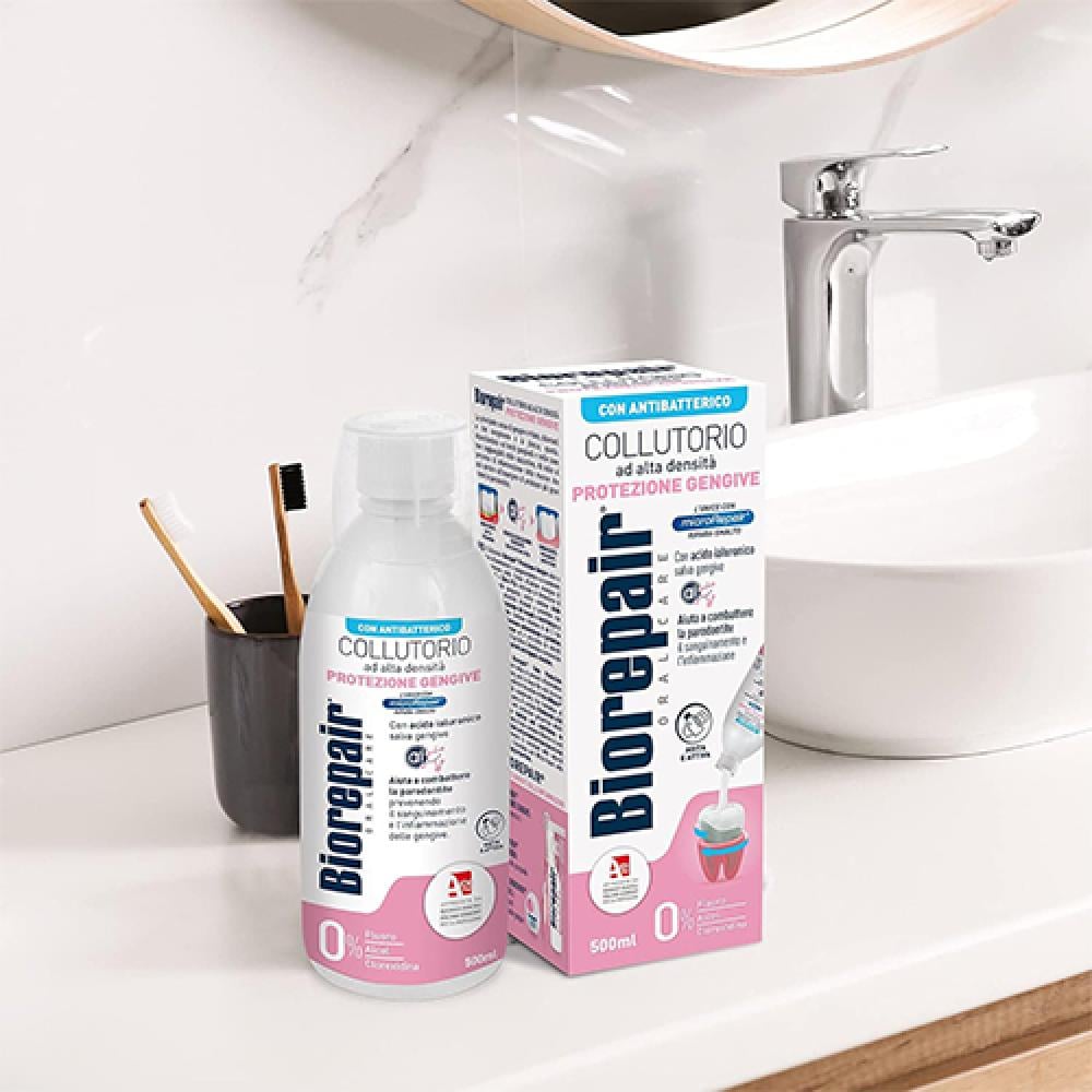 Biorepair mouthwash to protect gums 500ml