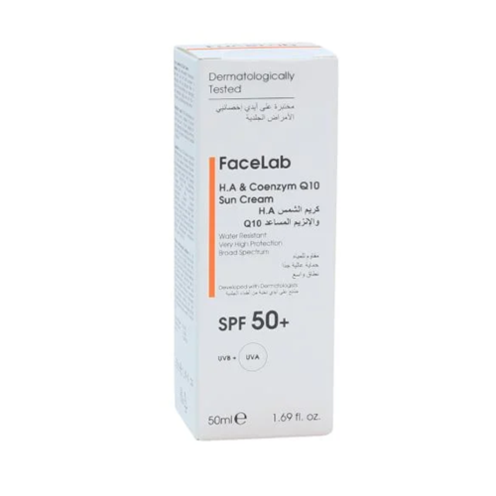 فيس لاب كريم واقى الشمس مقاوم للماء وحماية عالية 50 مل