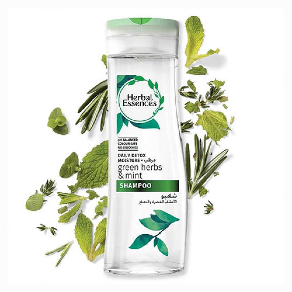 هيربال إيسنسز شامبو بالاعشاب والنعناع 400مل