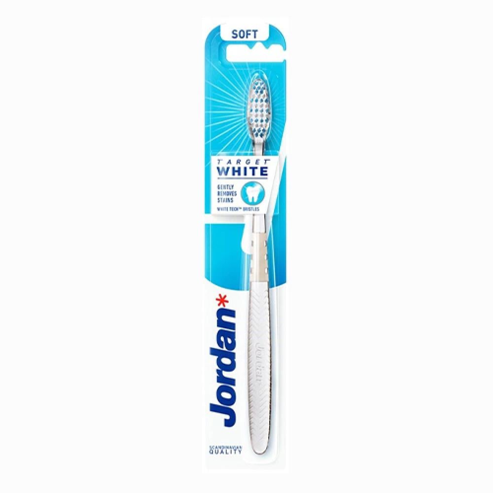 Jordan Target White Toothbrush - Soft