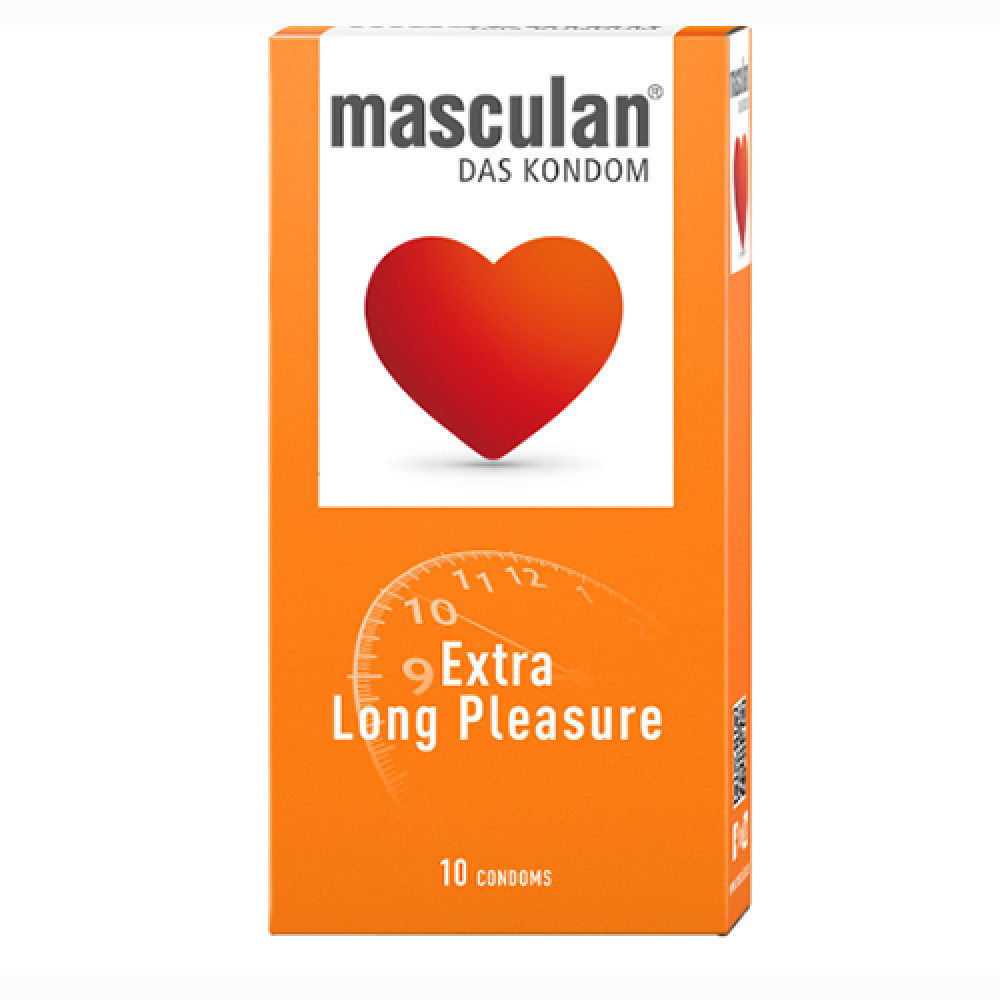 ماسكولان واقيات ذكرية لونج بليجر  10 قطع