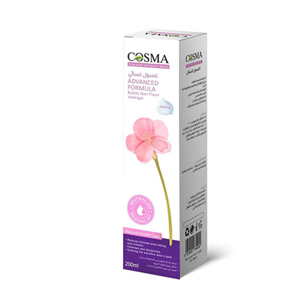 كوزما غسول نسائى بتركيبة متقدمة 200 مل