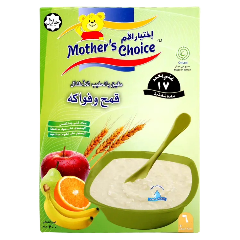 مذرز تشويس دقيق بالقمح والفواكه 300 جم