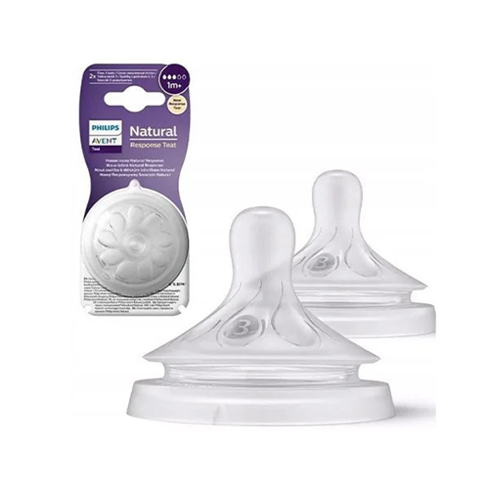 فيليبس افنت ناتشورال حلمة رضاعة تدفق (3) من عمر شهر 2 حبة 963/02