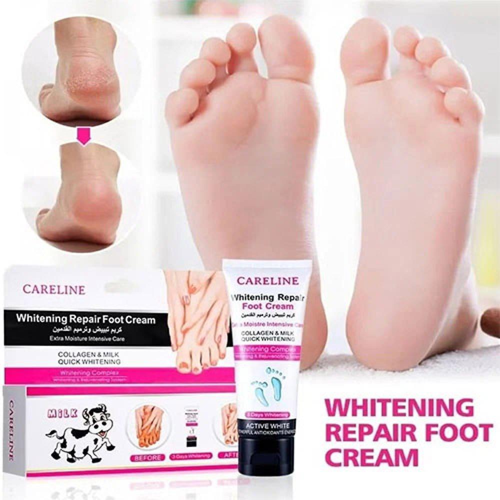 كيرلاين كريم تبييض وترميم القدمين 100جم