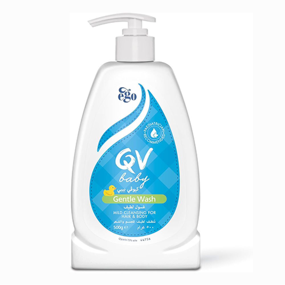 كيو في بيبي غسول لطيف للاطفال 500 جم