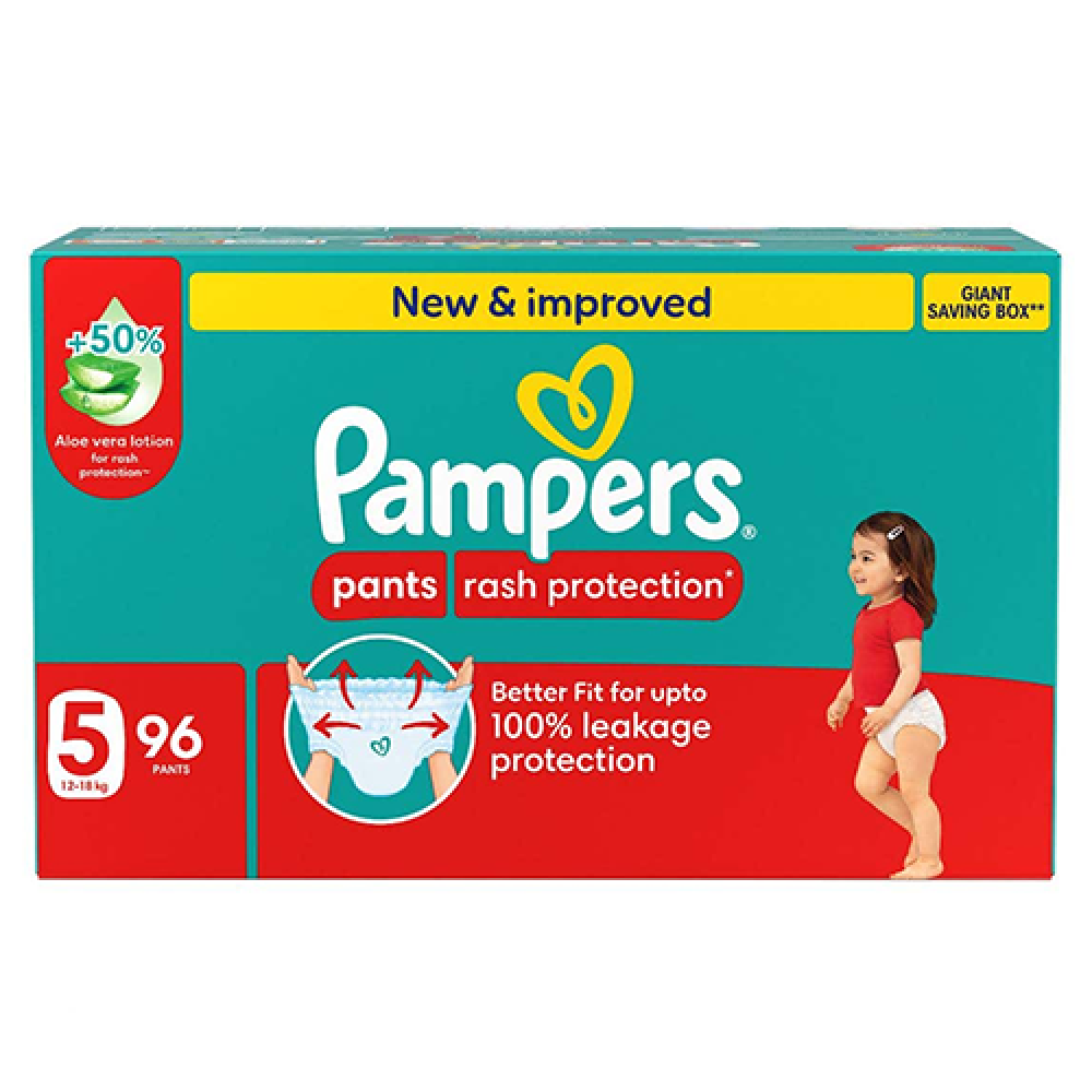 بامبرز كلوت حماية من التسلخات مقاس 5 - 96 حفاضة