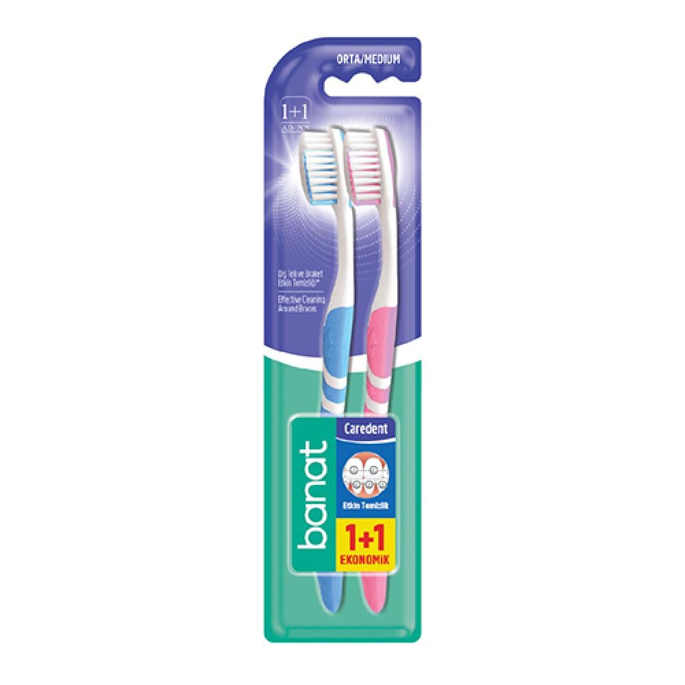 بانات فرشاة اسنان وسط