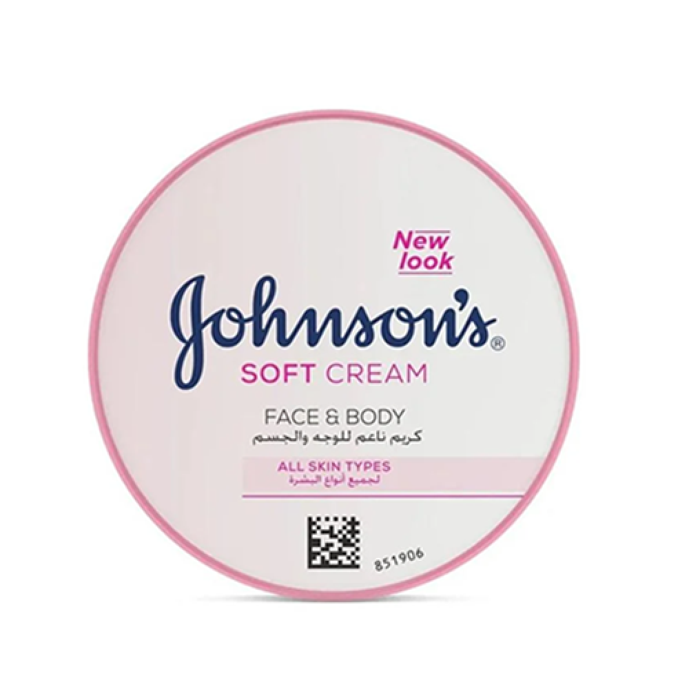 جونسون كريم ناعم للوجه والجسم 200 مل