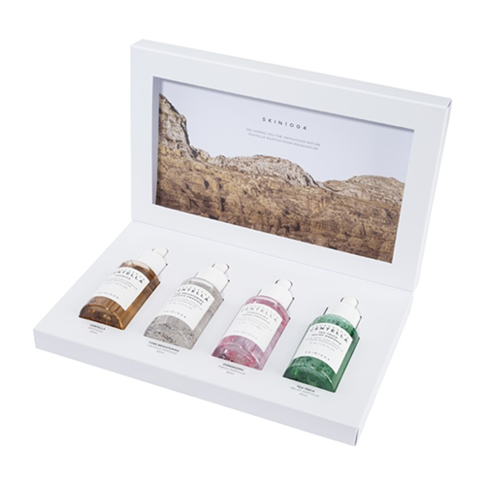 سنتيلا مدغشقر مجموعة أمبولات للعناية بالبشرة 4×30 مل