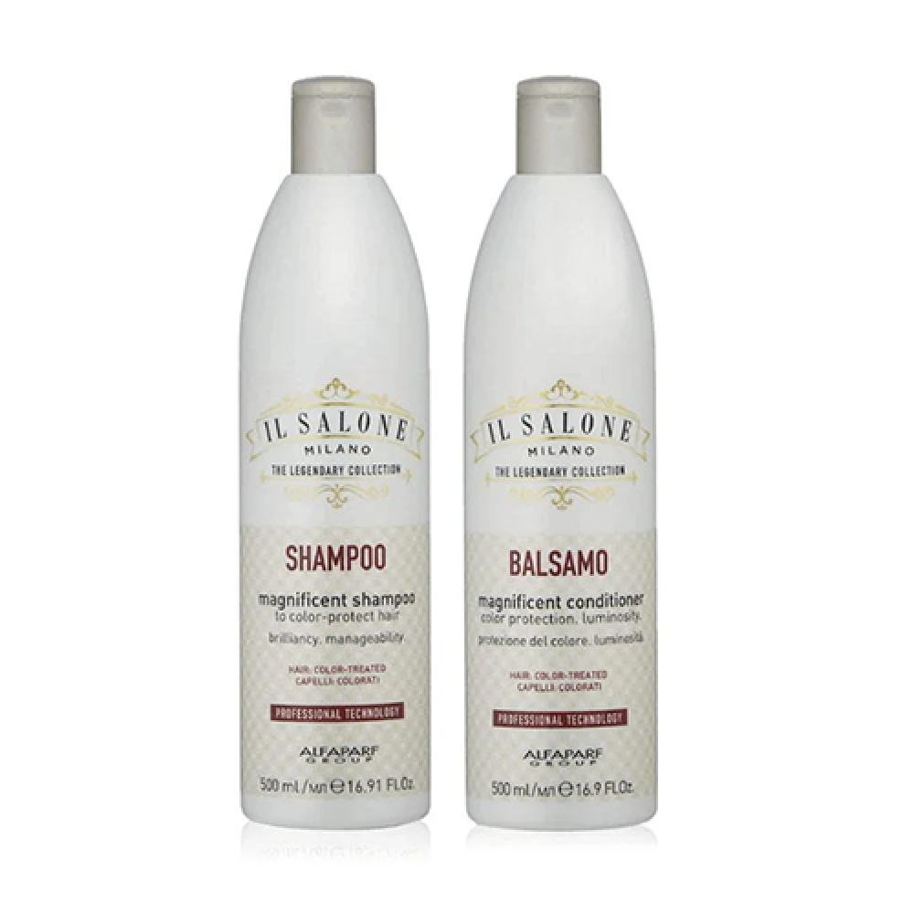 ال صالون مجموعة حماية اللون شامبو 500 مل + بلسم 500 مل (عرض خاص)