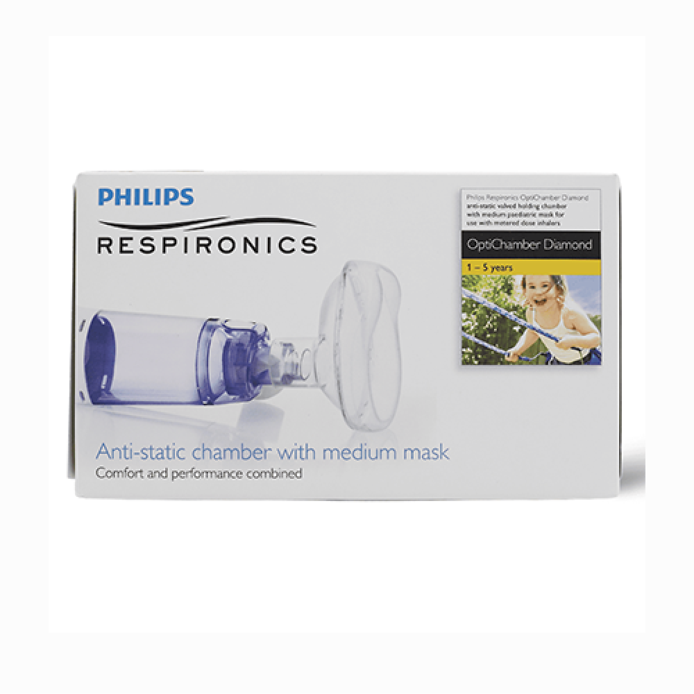فيليبس اوبتى شامبر  مع قناع تنفس مقاس وسط للاطفال