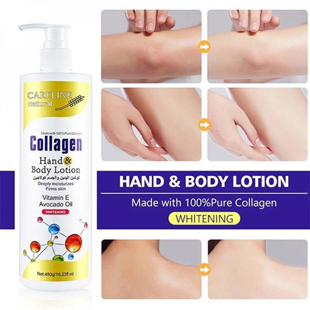 كيرلاين لوشن كولاجين لليدين والجسم 480مل