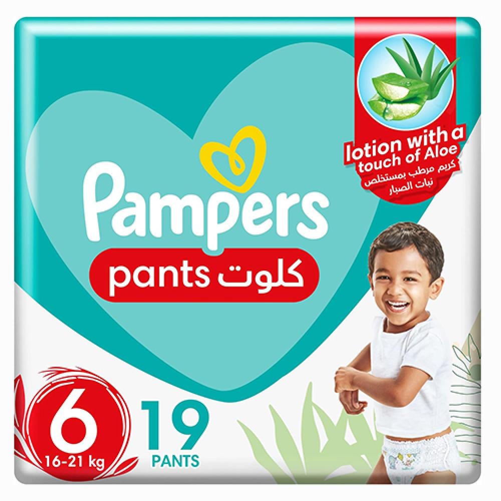 بامبرز كلوت مقاس 6 - عبوة 19 حفاضة