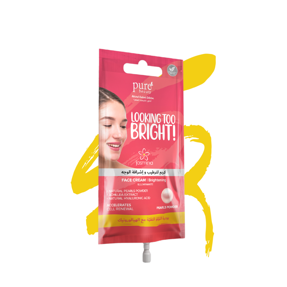 Pure Beauty Moisturizing and Radiant Facial Cream with Pure Pearl Powder - 15 ml