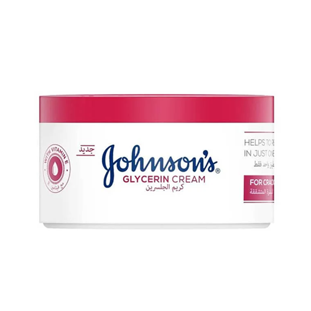 جونسون كريم جلسرين للبشرة المتشققة 300 مل