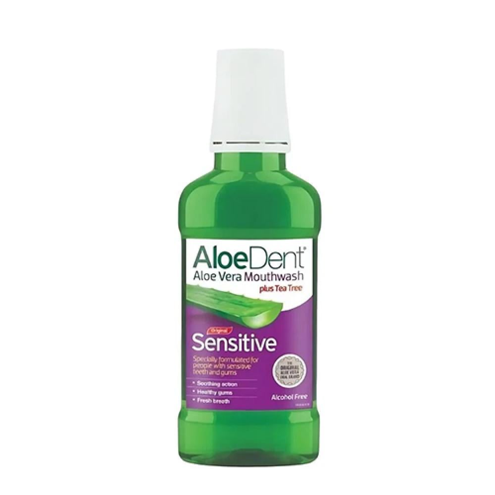Aloedent Mouthwash with Aloe Vera Extract Sensitive 250ml