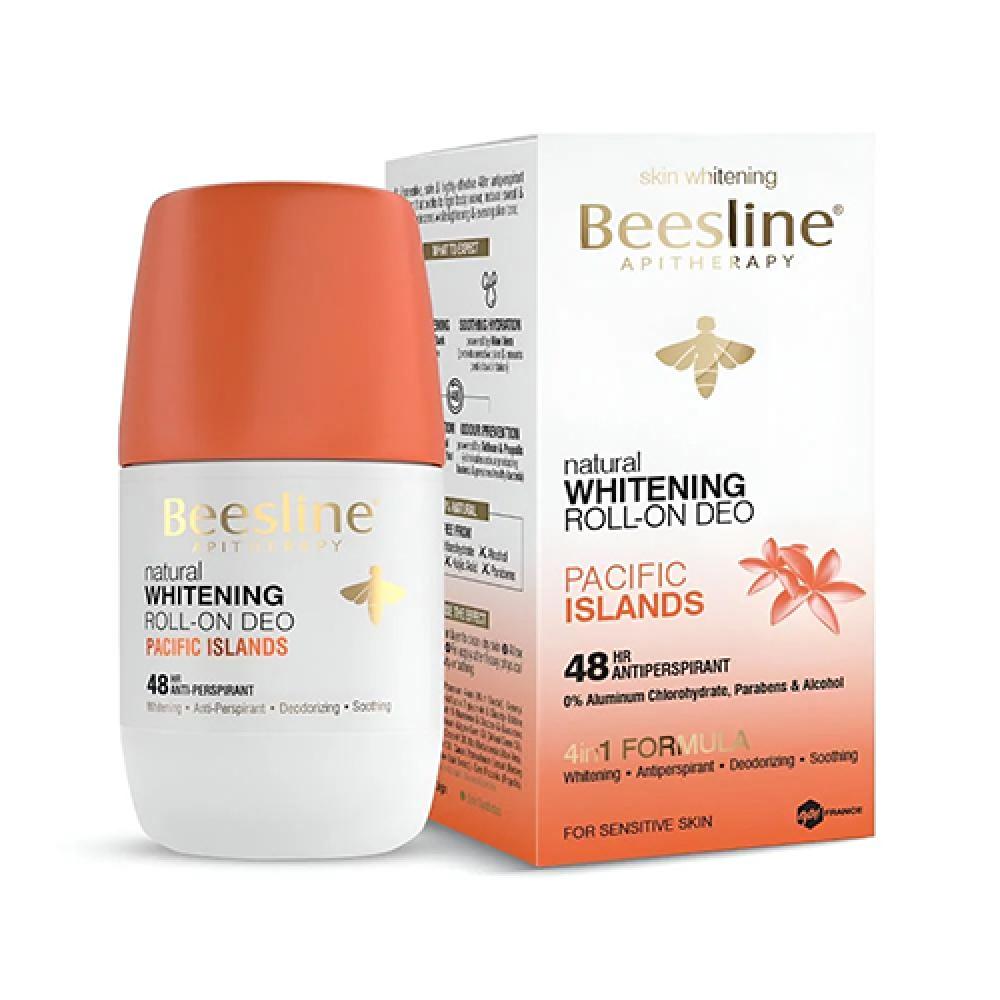 بيزلين رول اون مزيل الرائحة لتفتيح البشرة (جزر باسيفيك) 50مل