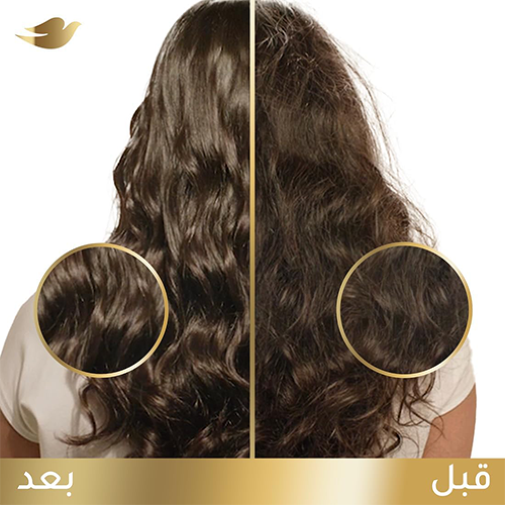 دوف بلسم اصلاح روابط الشعر + مركب الببتيد 180 مل