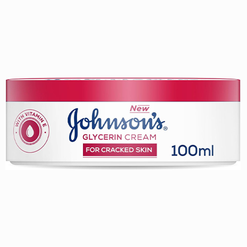جونسون كريم جلسرين للبشرة المتشققة 100 مل