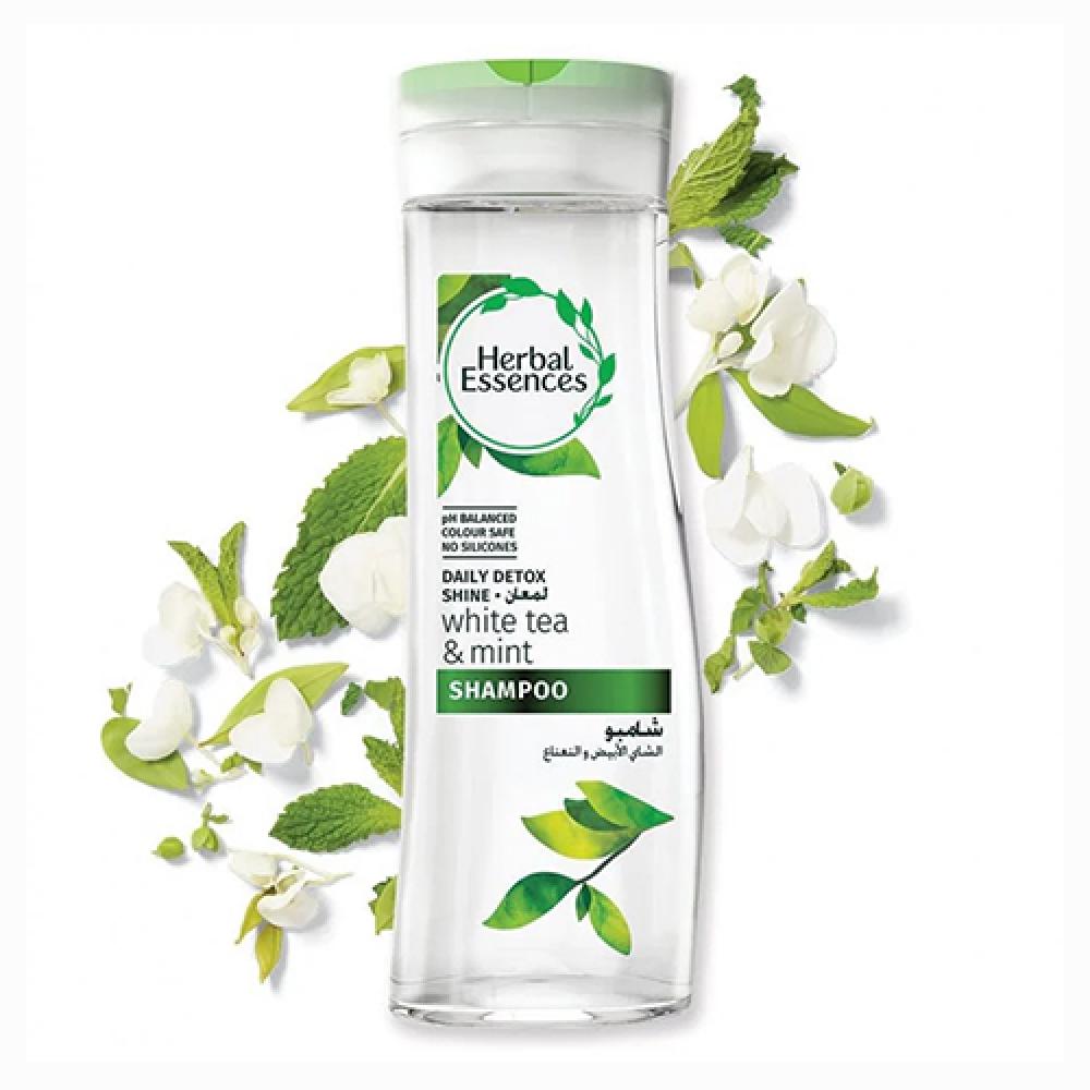 هيربال إيسنسز شامبو الشاى الابيض والنعناع 400مل