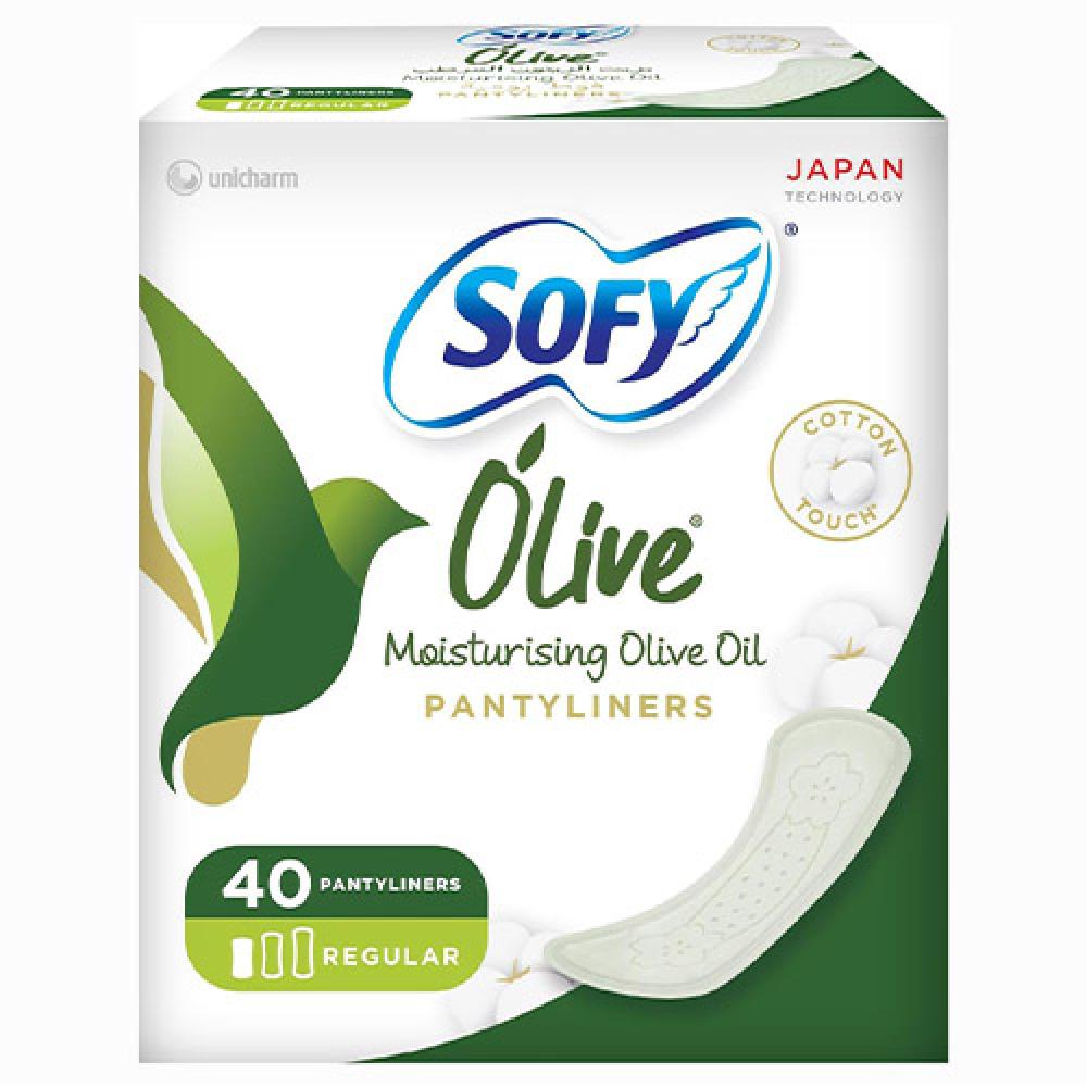 سوفي فوط صحية يومية غير معطرة 40 فوطة