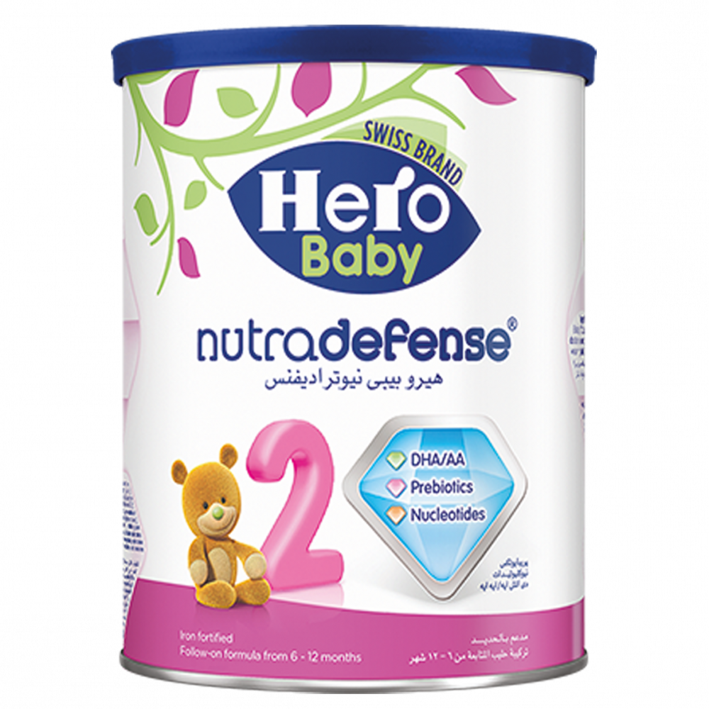 Hero Baby 2 Milk - 800 grams - صيدليات عادل الأفضل فى المملكة