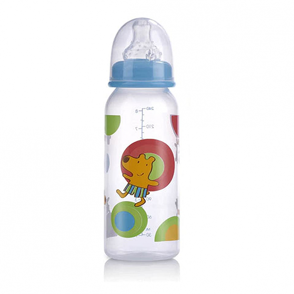 نوبى رضاعة  بلاستيك 1160 ( +3 أشهر ) 240 مل  - ألوان متنوعة