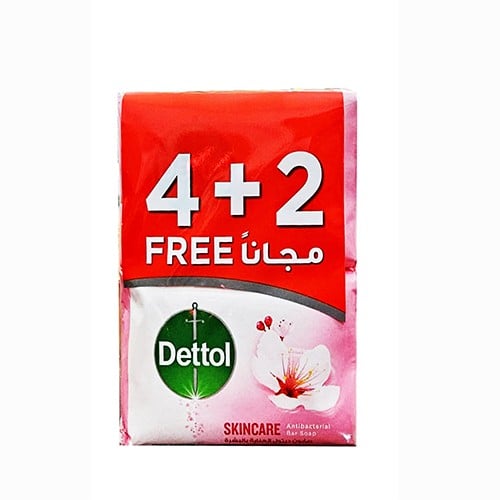 Dettol skin care soap 120g 4 2 free
