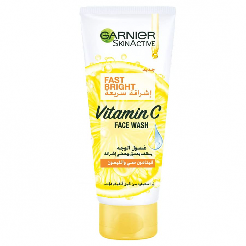 Garnier Instant Whitening Facial Wash with Vitamin C and Lemon