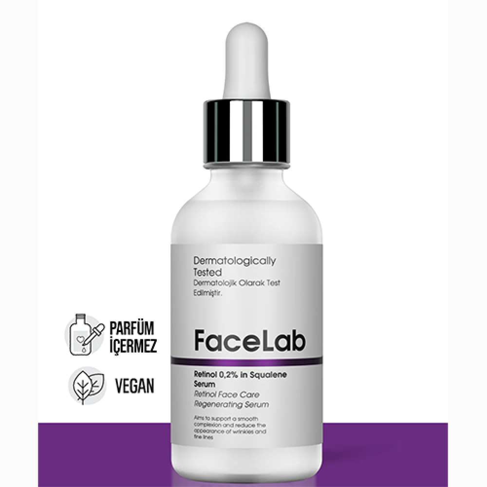 فيس لاب سيروم التجديد بالريتينول 0.2% للعناية بالوجه 30 مل