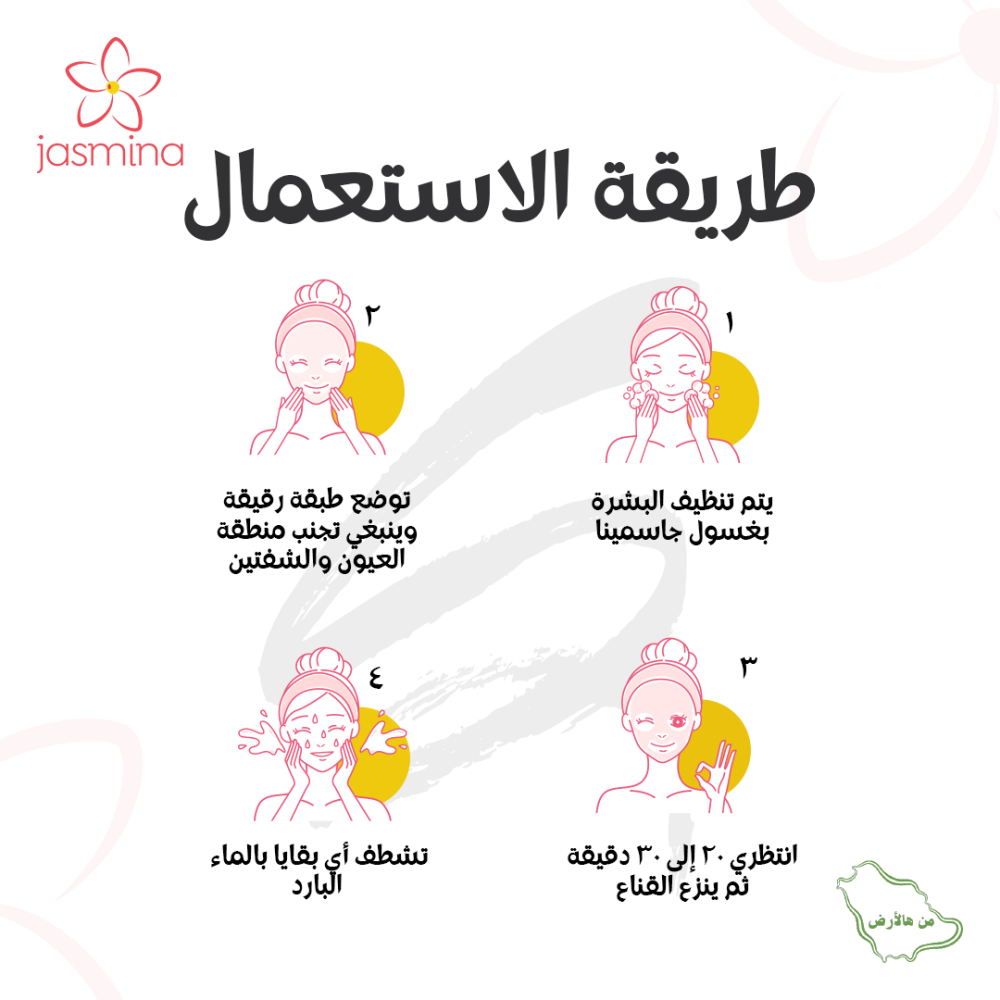 بيور بيوتي قناع منقي للبشرة بالطين الابيض - 15 مل