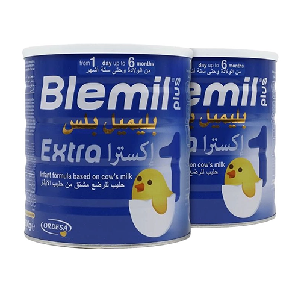 حليب بليميل بلس اكسترا (1) 0-6 شهور عبوة مزدوجة 2*600 جم