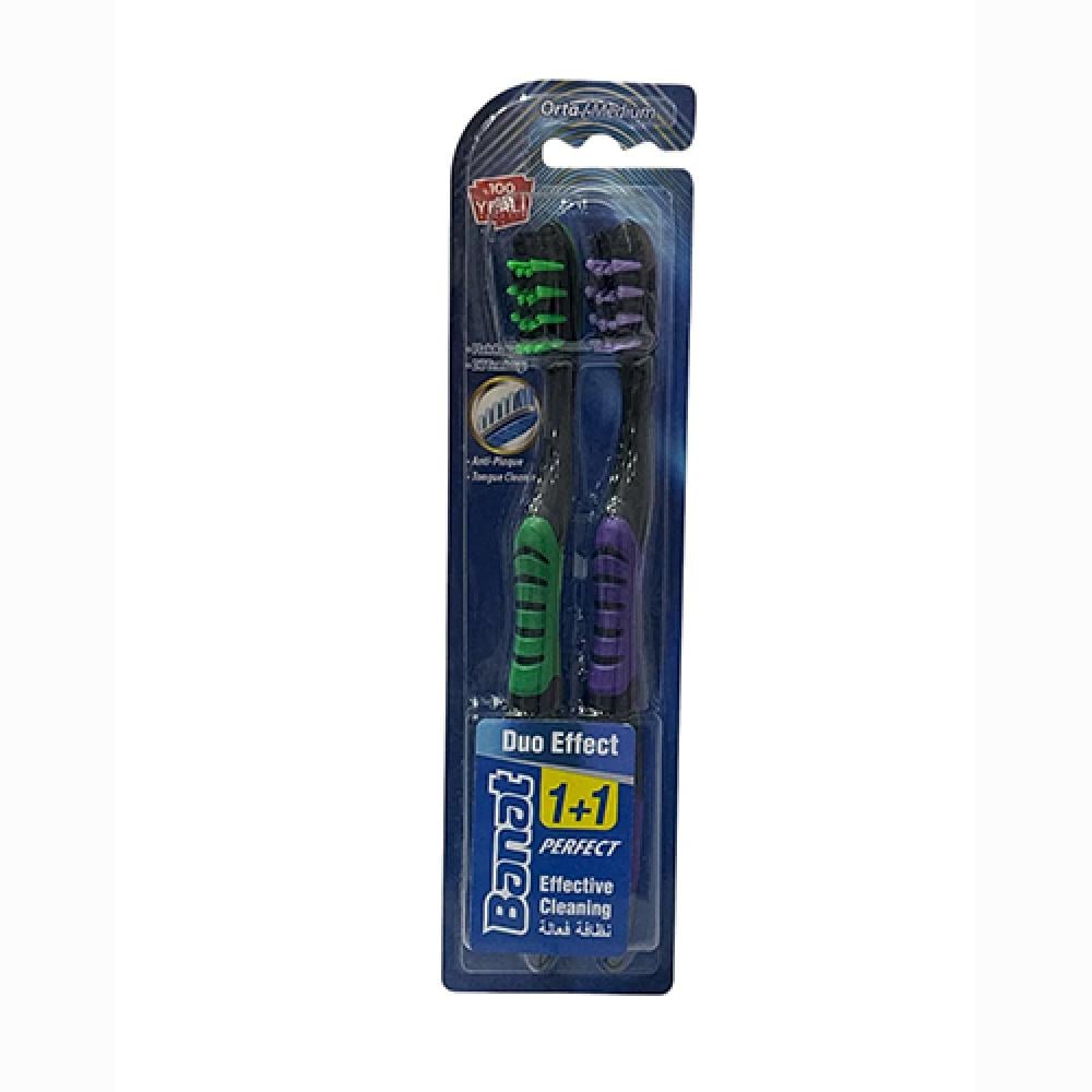 Banat Perfect Toothbrush Medium 1+1