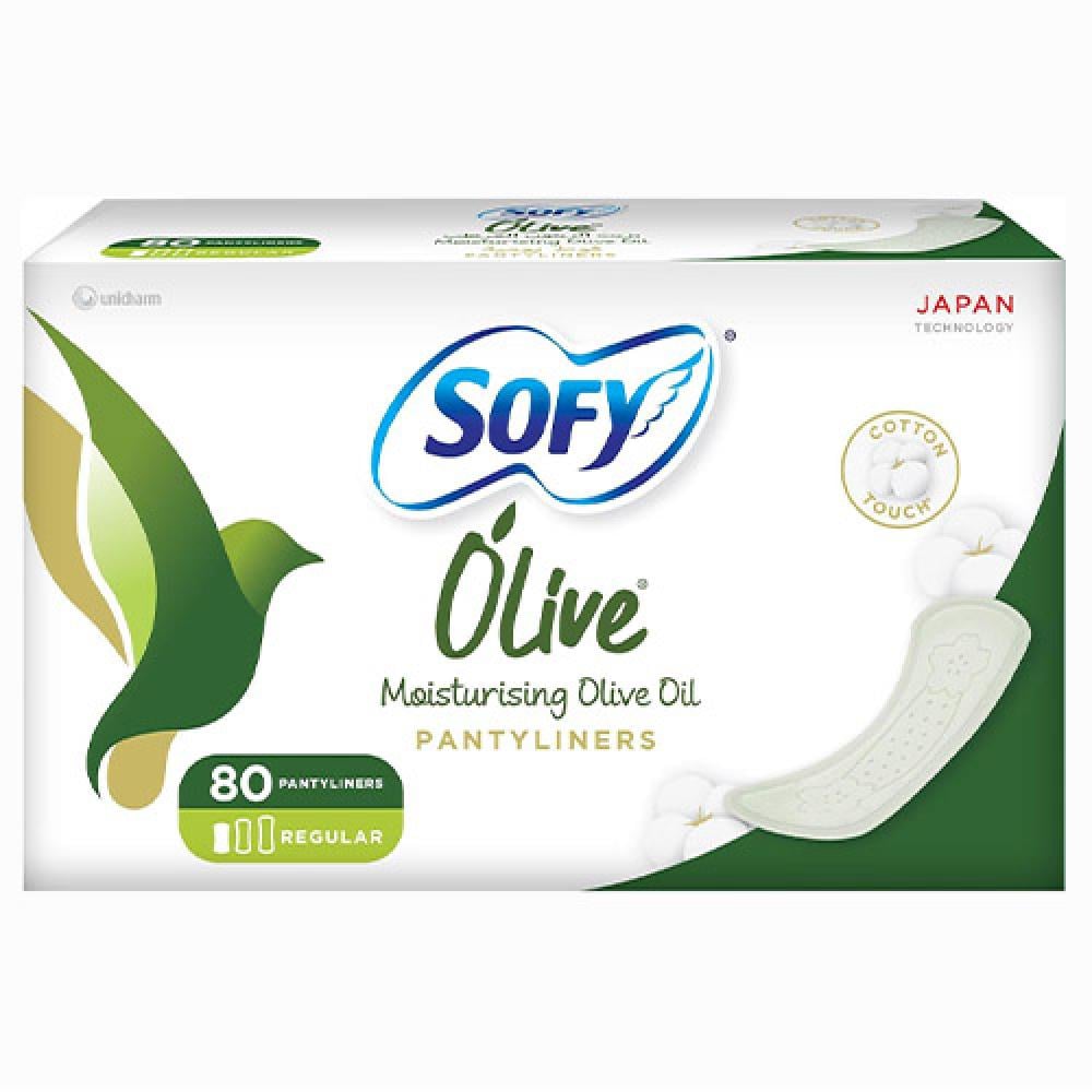 سوفي فوط صحية يومية غير معطرة 80 فوطة