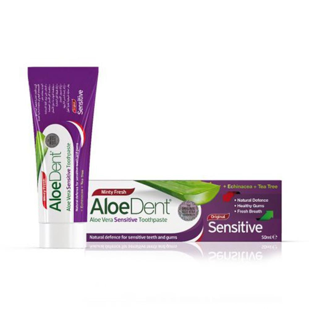 Aloedent toothpaste for sensitive teeth and gums 50 ml