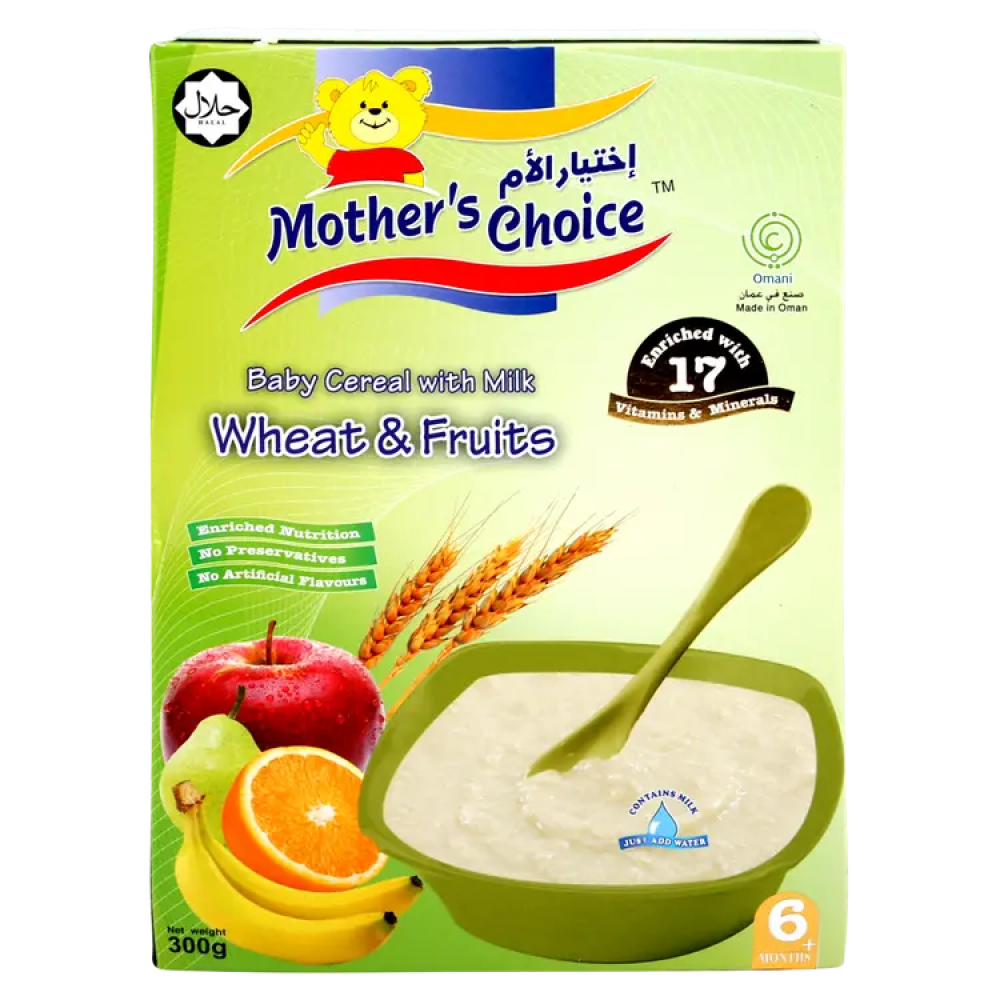 مذرز تشويس دقيق بالقمح والفواكه 300 جم