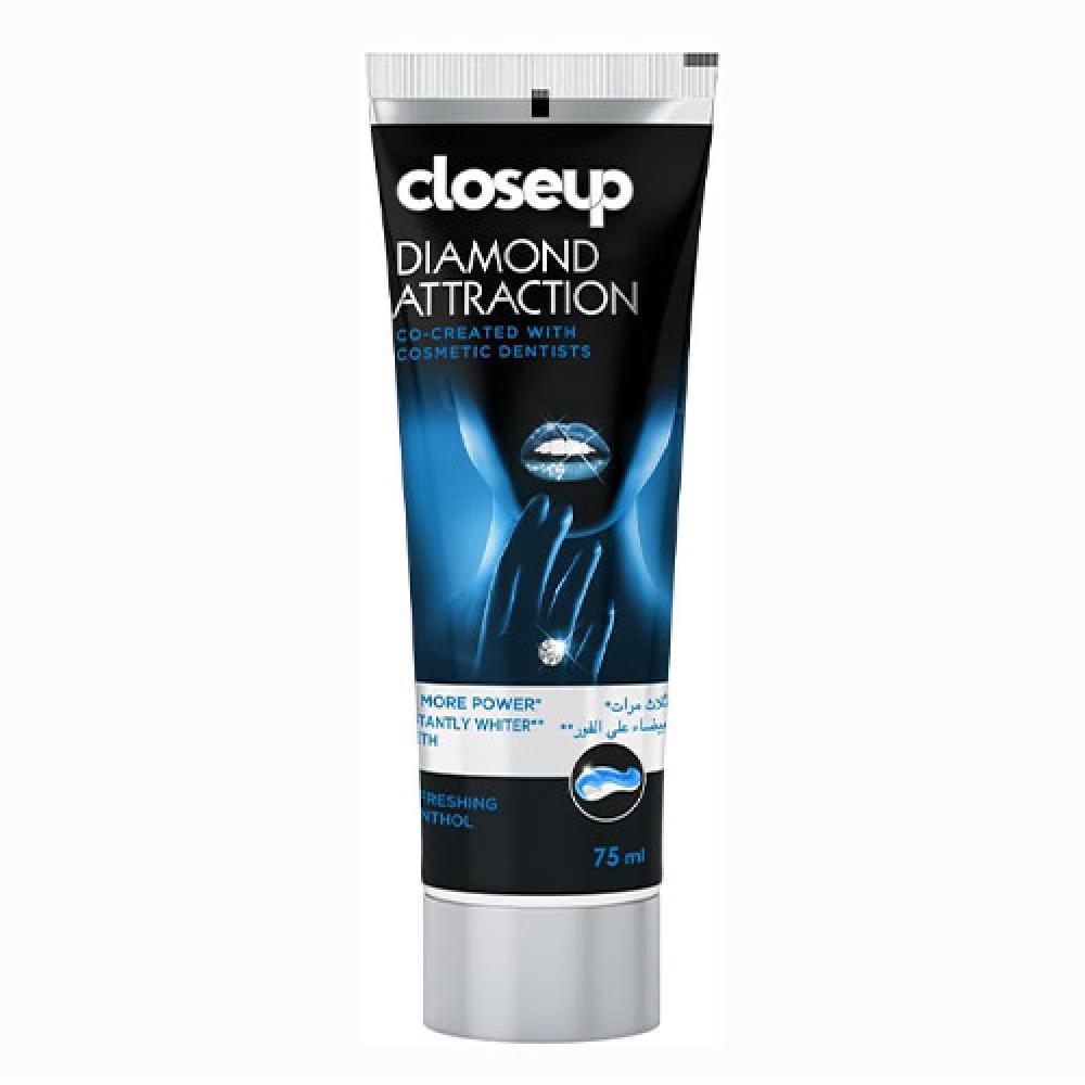 كلوس اب جل اسنان مبيض دايموند أتركشن المنثول المنعش 75مل