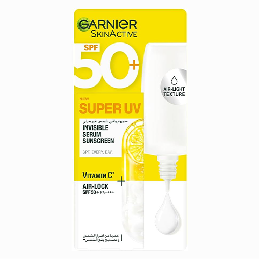 غارنييه سيروم واقى شمس غير مرئى بفيتامين سى 30 مل