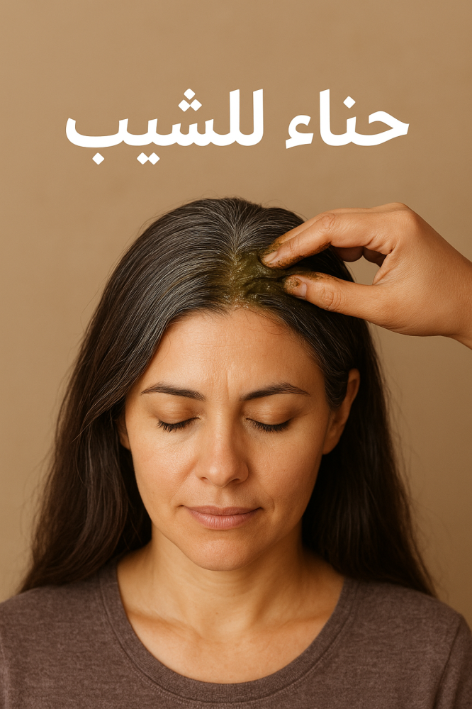 حناء للشيب - العناية بالشعر - حناء فرح