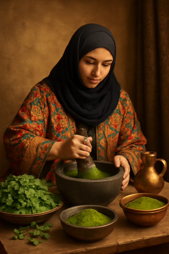 الحناء الملكية - العناية بالشعر - حناء فرح